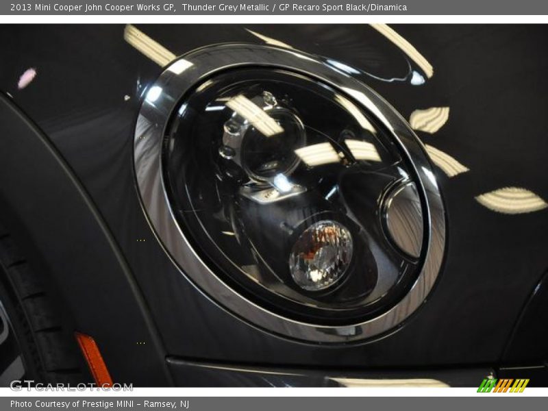 Thunder Grey Metallic / GP Recaro Sport Black/Dinamica 2013 Mini Cooper John Cooper Works GP