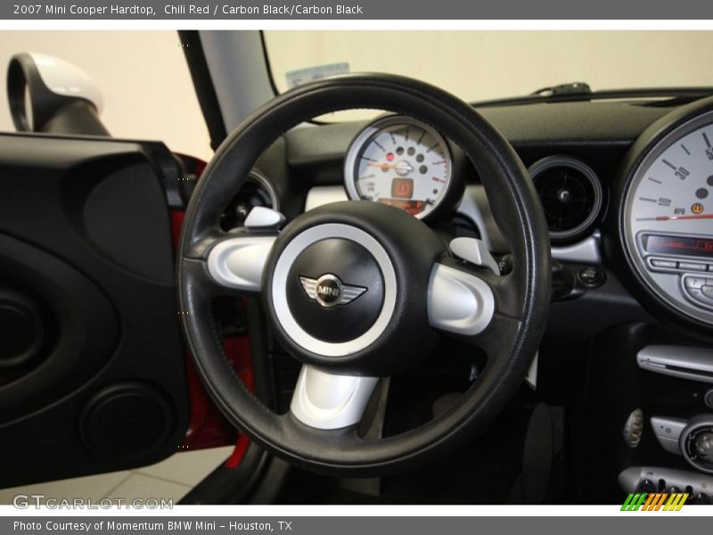 Chili Red / Carbon Black/Carbon Black 2007 Mini Cooper Hardtop