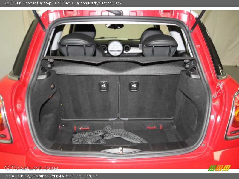 Chili Red / Carbon Black/Carbon Black 2007 Mini Cooper Hardtop