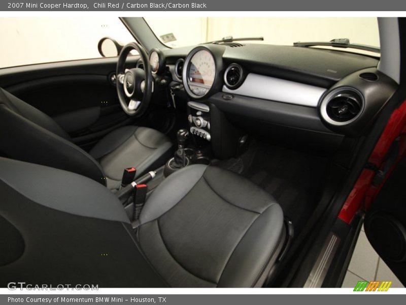 Chili Red / Carbon Black/Carbon Black 2007 Mini Cooper Hardtop