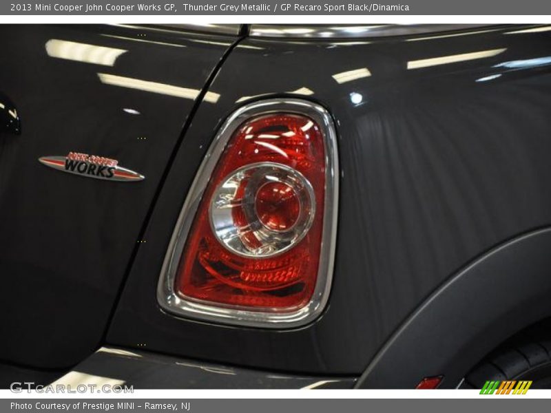 Thunder Grey Metallic / GP Recaro Sport Black/Dinamica 2013 Mini Cooper John Cooper Works GP