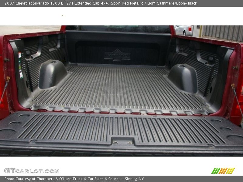 Sport Red Metallic / Light Cashmere/Ebony Black 2007 Chevrolet Silverado 1500 LT Z71 Extended Cab 4x4