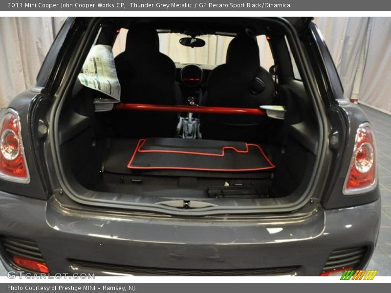Thunder Grey Metallic / GP Recaro Sport Black/Dinamica 2013 Mini Cooper John Cooper Works GP