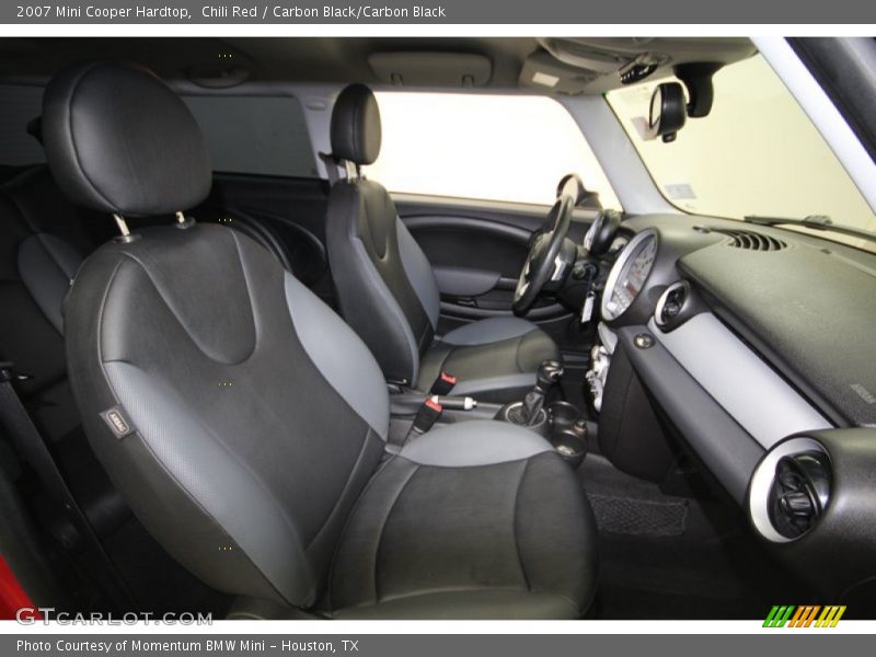 Chili Red / Carbon Black/Carbon Black 2007 Mini Cooper Hardtop