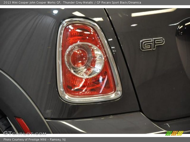 Thunder Grey Metallic / GP Recaro Sport Black/Dinamica 2013 Mini Cooper John Cooper Works GP