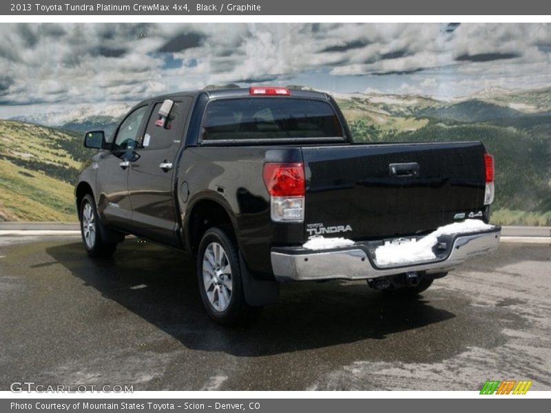 Black / Graphite 2013 Toyota Tundra Platinum CrewMax 4x4
