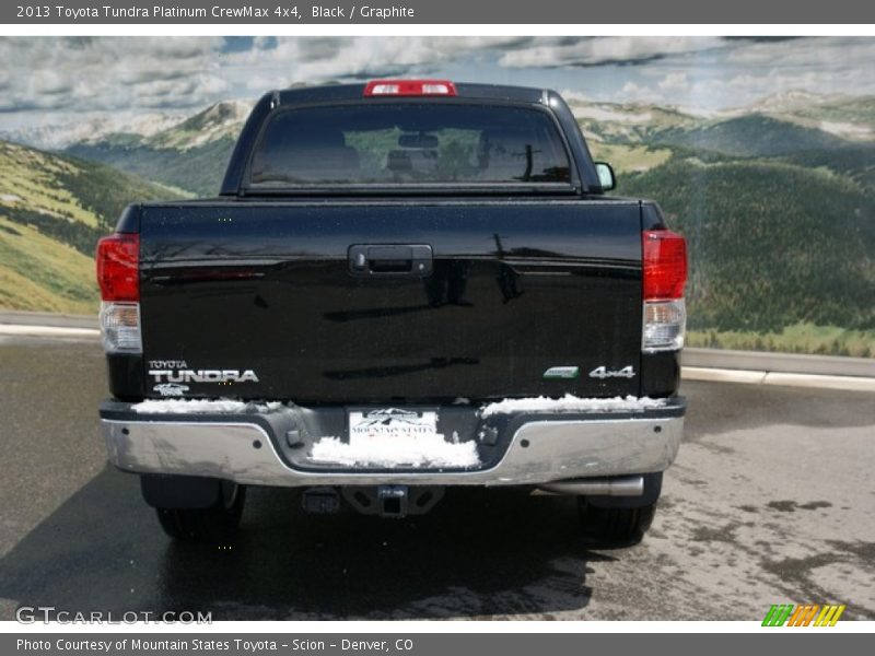 Black / Graphite 2013 Toyota Tundra Platinum CrewMax 4x4