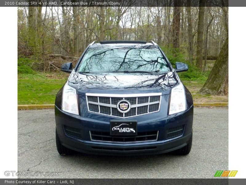 Caribbean Blue / Titanium/Ebony 2010 Cadillac SRX 4 V6 AWD