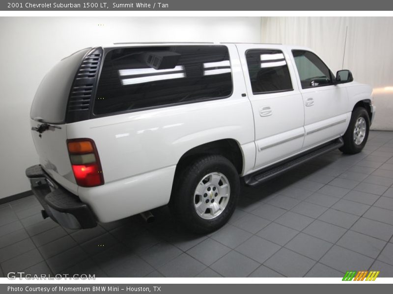 Summit White / Tan 2001 Chevrolet Suburban 1500 LT