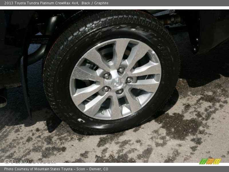 Black / Graphite 2013 Toyota Tundra Platinum CrewMax 4x4