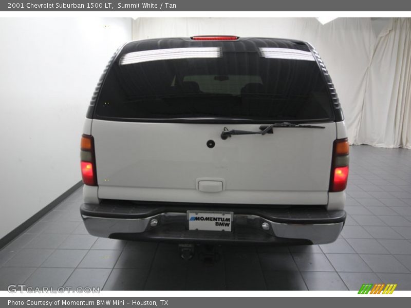 Summit White / Tan 2001 Chevrolet Suburban 1500 LT