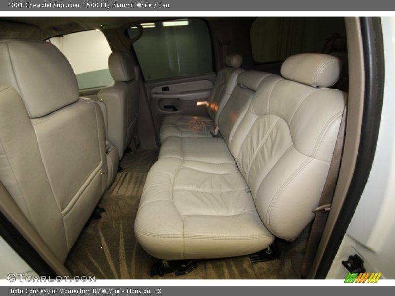 Summit White / Tan 2001 Chevrolet Suburban 1500 LT