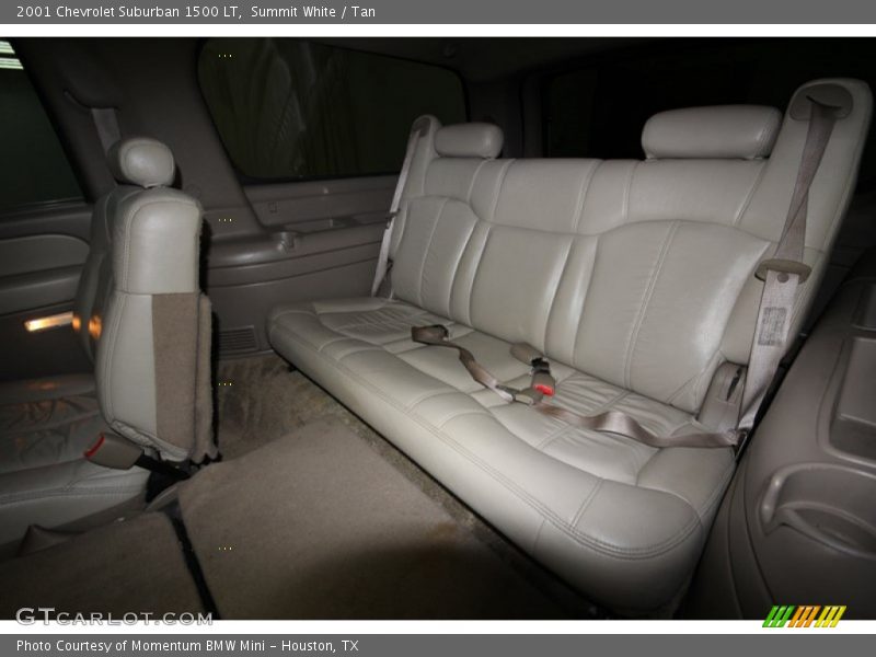 Summit White / Tan 2001 Chevrolet Suburban 1500 LT