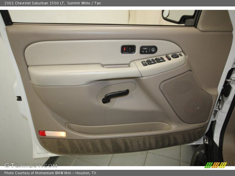Summit White / Tan 2001 Chevrolet Suburban 1500 LT