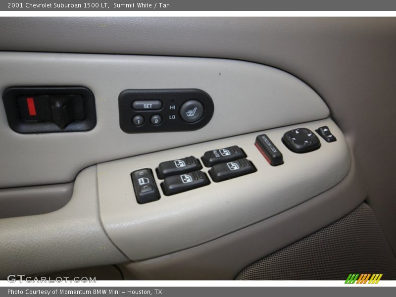 Summit White / Tan 2001 Chevrolet Suburban 1500 LT