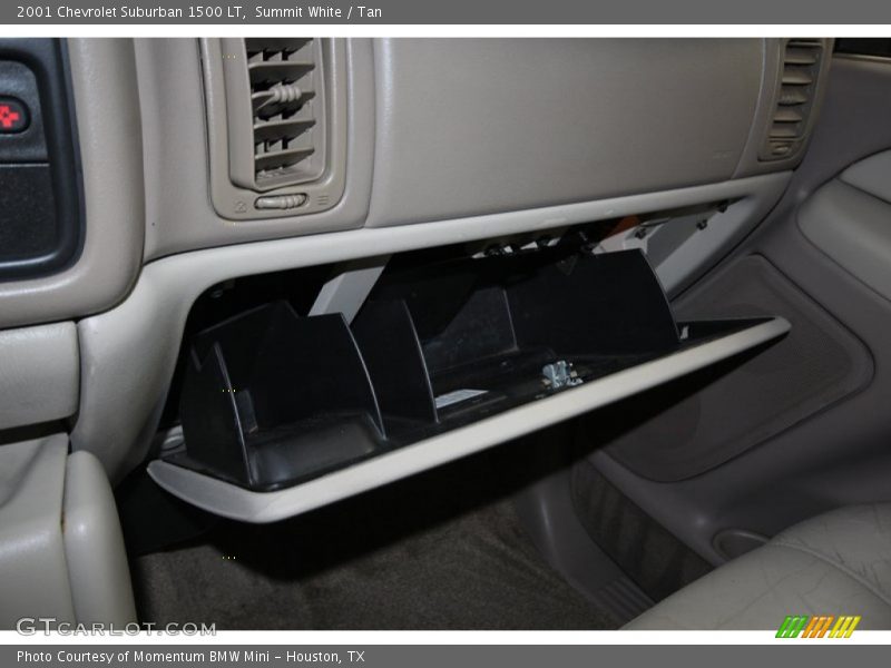 Summit White / Tan 2001 Chevrolet Suburban 1500 LT