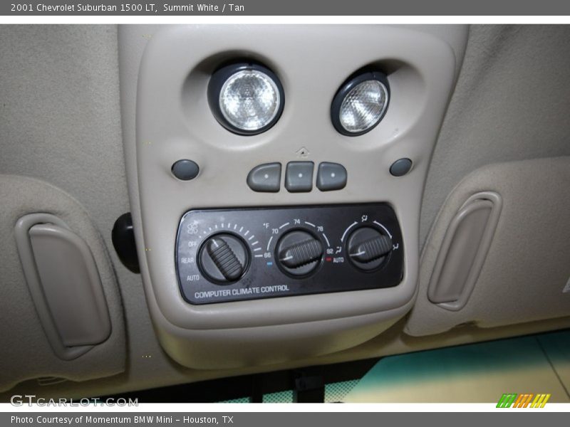 Summit White / Tan 2001 Chevrolet Suburban 1500 LT