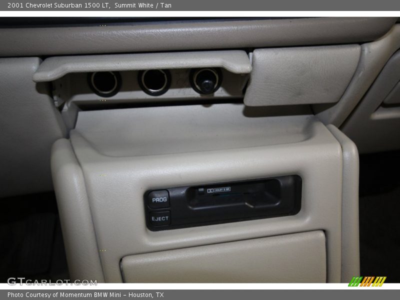 Summit White / Tan 2001 Chevrolet Suburban 1500 LT