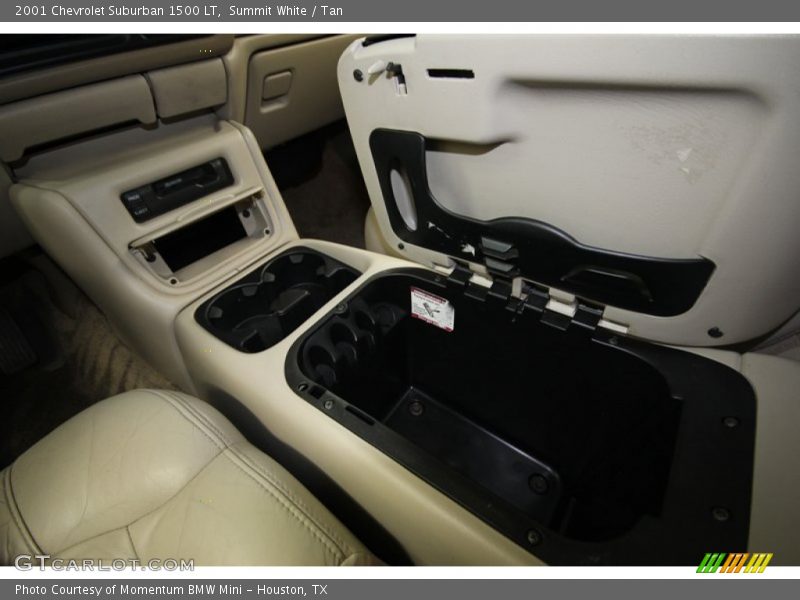 Summit White / Tan 2001 Chevrolet Suburban 1500 LT