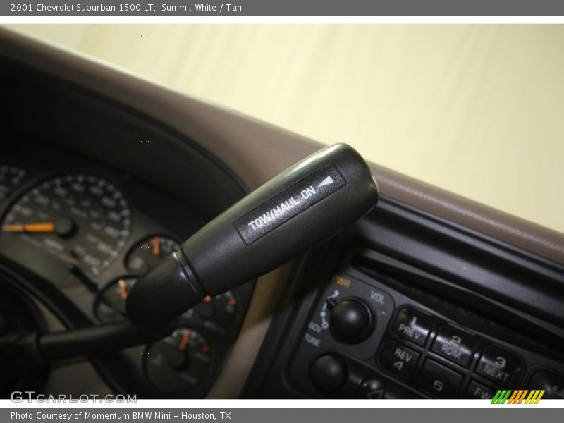 Summit White / Tan 2001 Chevrolet Suburban 1500 LT