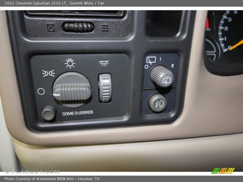 Summit White / Tan 2001 Chevrolet Suburban 1500 LT