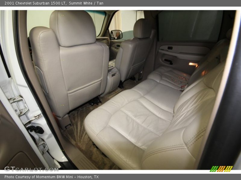 Summit White / Tan 2001 Chevrolet Suburban 1500 LT