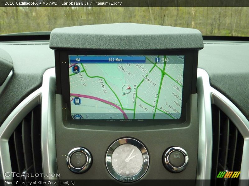 Navigation of 2010 SRX 4 V6 AWD