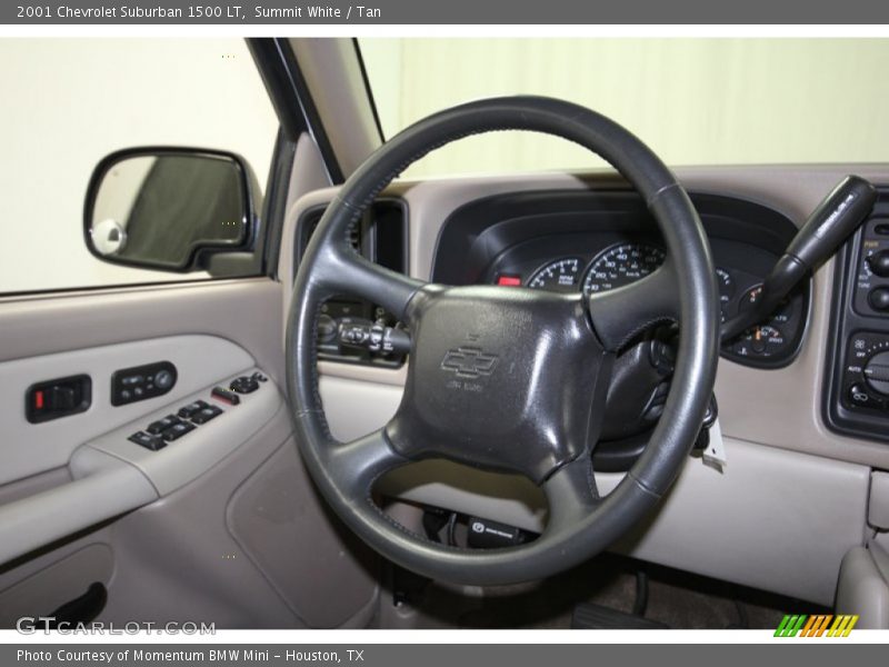 Summit White / Tan 2001 Chevrolet Suburban 1500 LT