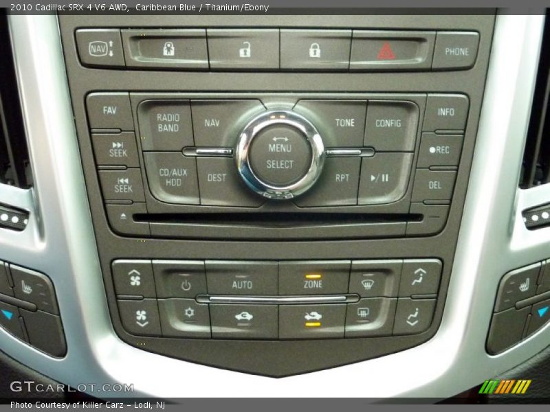 Controls of 2010 SRX 4 V6 AWD