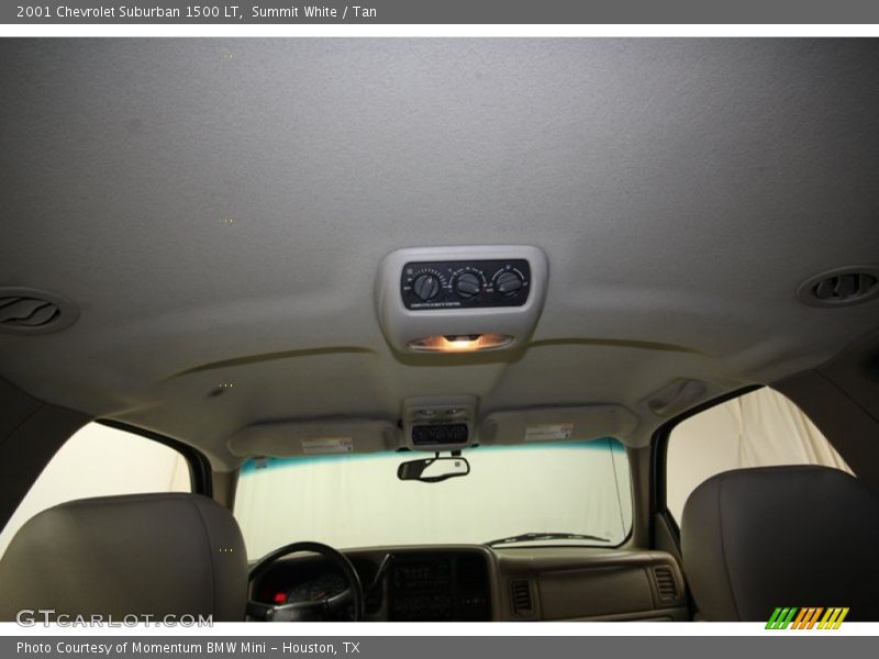 Summit White / Tan 2001 Chevrolet Suburban 1500 LT