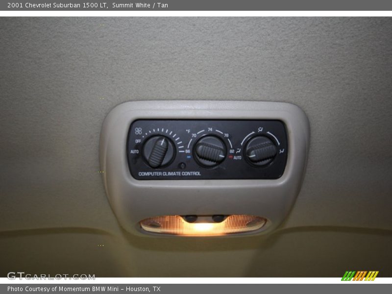Summit White / Tan 2001 Chevrolet Suburban 1500 LT