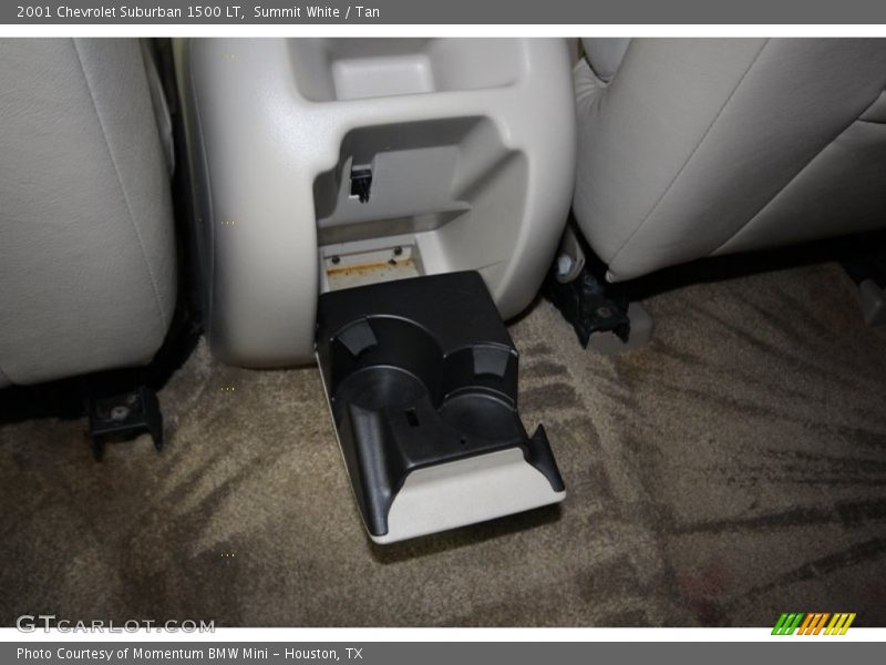Summit White / Tan 2001 Chevrolet Suburban 1500 LT