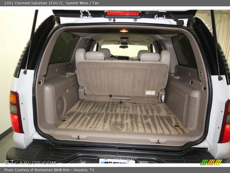 Summit White / Tan 2001 Chevrolet Suburban 1500 LT