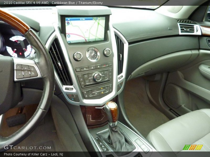 Caribbean Blue / Titanium/Ebony 2010 Cadillac SRX 4 V6 AWD