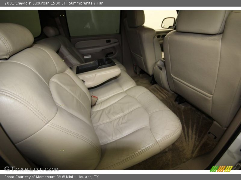 Summit White / Tan 2001 Chevrolet Suburban 1500 LT