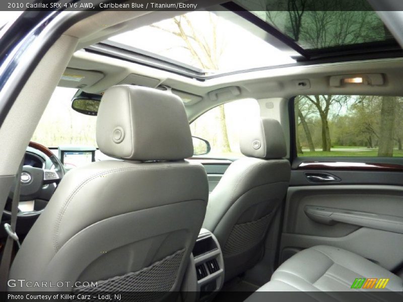 Caribbean Blue / Titanium/Ebony 2010 Cadillac SRX 4 V6 AWD