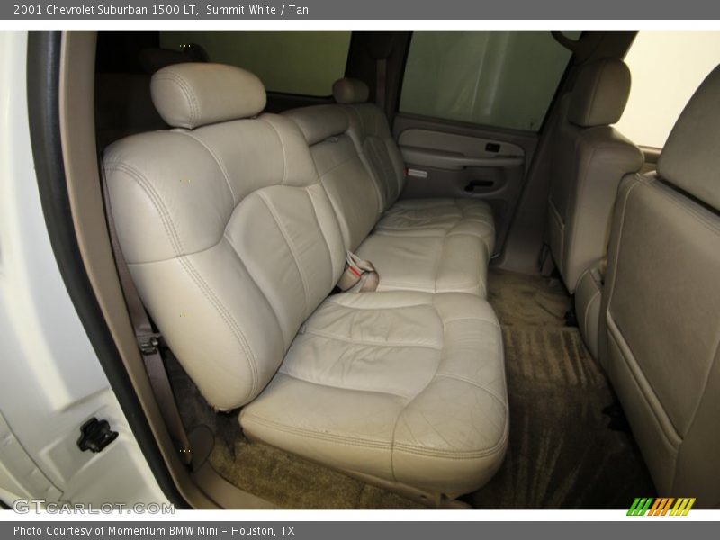 Summit White / Tan 2001 Chevrolet Suburban 1500 LT