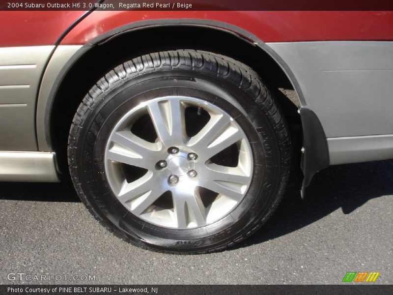 Regatta Red Pearl / Beige 2004 Subaru Outback H6 3.0 Wagon