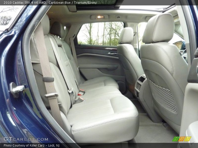 Rear Seat of 2010 SRX 4 V6 AWD
