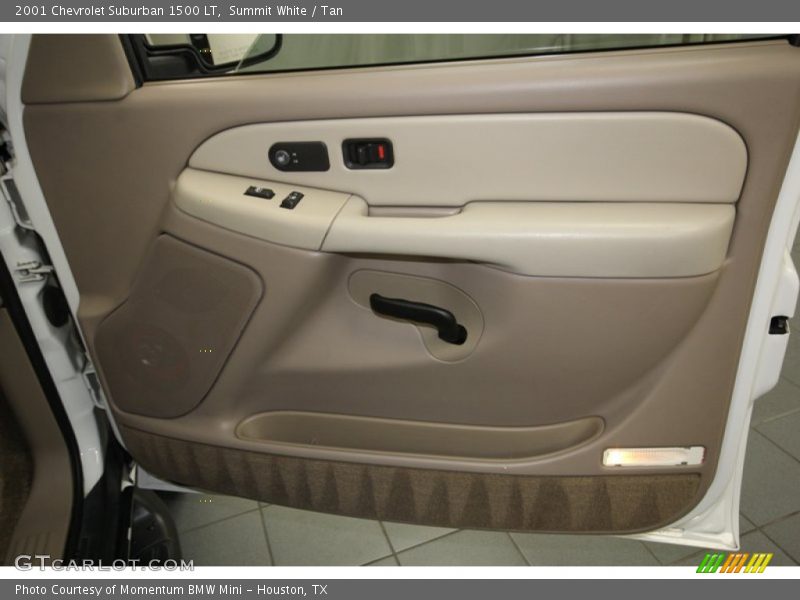 Summit White / Tan 2001 Chevrolet Suburban 1500 LT