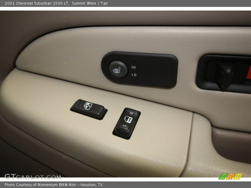 Summit White / Tan 2001 Chevrolet Suburban 1500 LT