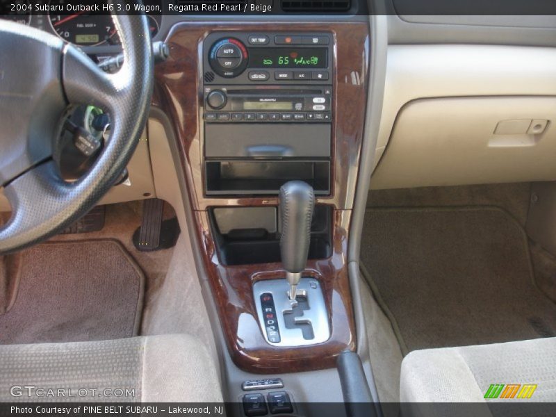 Regatta Red Pearl / Beige 2004 Subaru Outback H6 3.0 Wagon