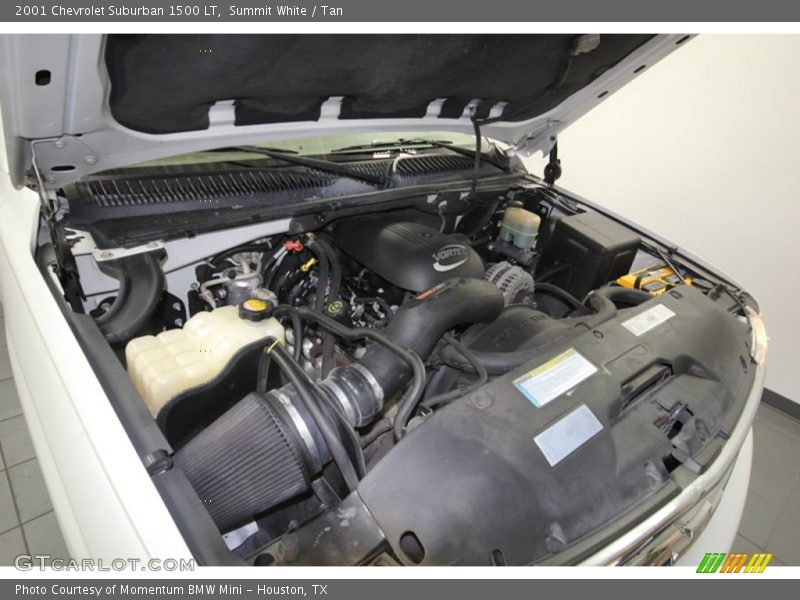 Summit White / Tan 2001 Chevrolet Suburban 1500 LT