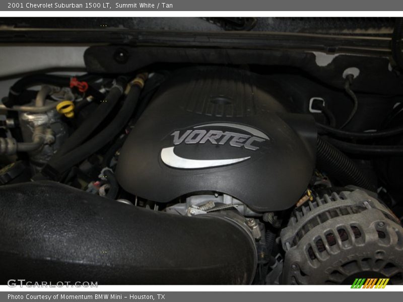 Summit White / Tan 2001 Chevrolet Suburban 1500 LT