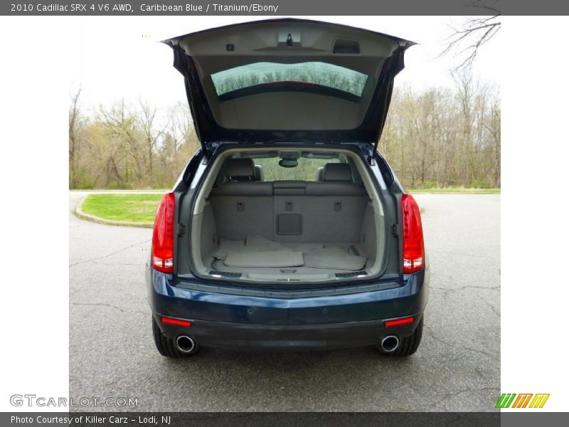 Caribbean Blue / Titanium/Ebony 2010 Cadillac SRX 4 V6 AWD