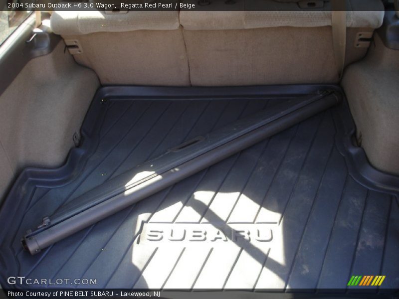 Regatta Red Pearl / Beige 2004 Subaru Outback H6 3.0 Wagon