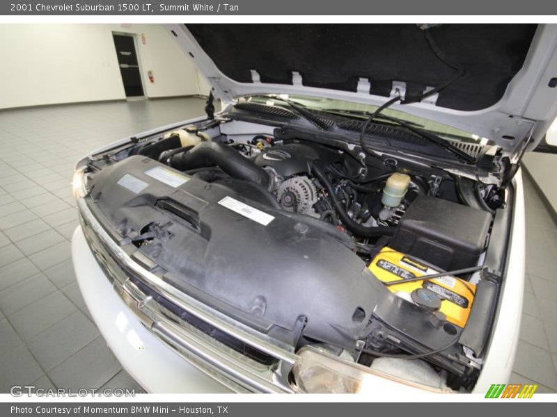 Summit White / Tan 2001 Chevrolet Suburban 1500 LT