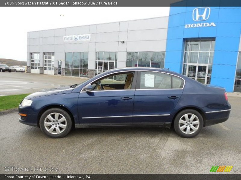Shadow Blue / Pure Beige 2006 Volkswagen Passat 2.0T Sedan