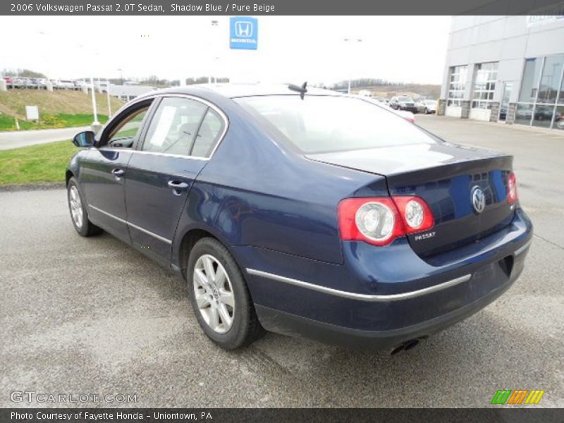 Shadow Blue / Pure Beige 2006 Volkswagen Passat 2.0T Sedan