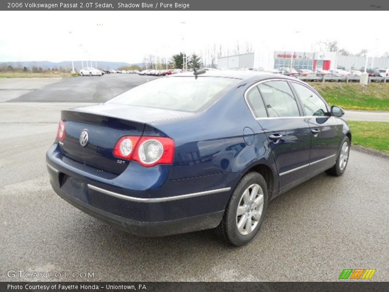 Shadow Blue / Pure Beige 2006 Volkswagen Passat 2.0T Sedan